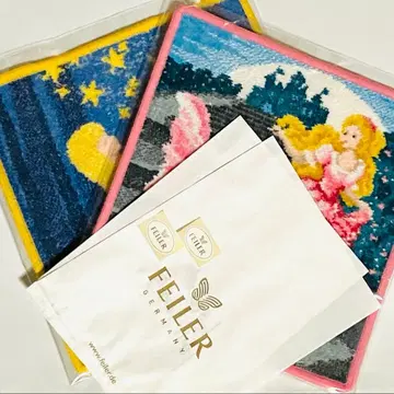 미사용 새상품 FEILER 페이러 타월 손수건 신데렐라와 별의 은화입니다