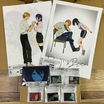 체인소 맨 제일복권 레제 포스터 아크릴 보드 아크릴 스탠드