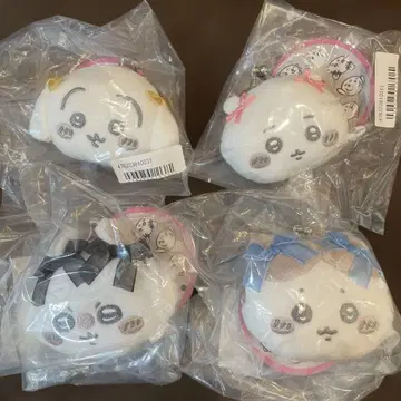 [온라인 획득] 치이카와 미니 복주머니 ~리본~ 4개 세트