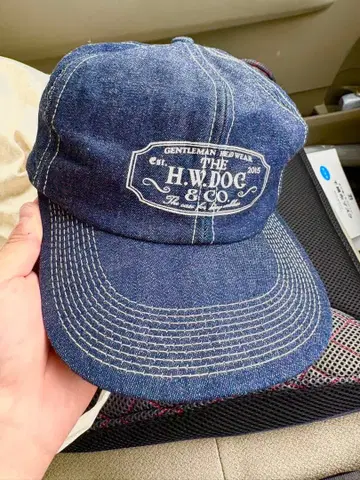 THE H.W.DOG&CO 트러커 캡 인디고