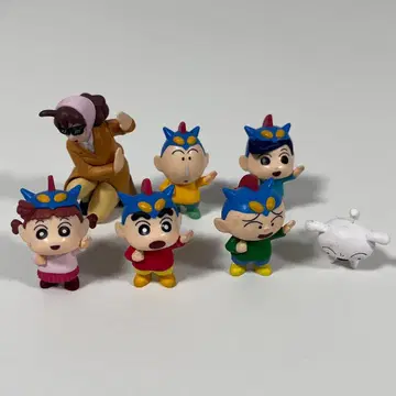 짱구는 못말려 가챠가챠 7체 세트