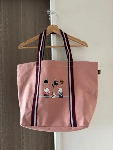 [ 새상품, 미사용 ] familiar 긴테츠 콜라보 토트백