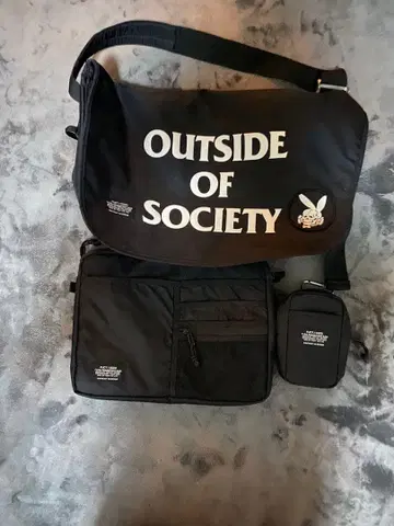 백드롭 x FUCT 콜라보 메신저 백 새상품급