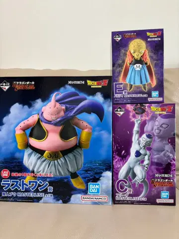 제일복권 드래곤볼 C상 프리저 E상 바비디 라스트 원상 마인 부우