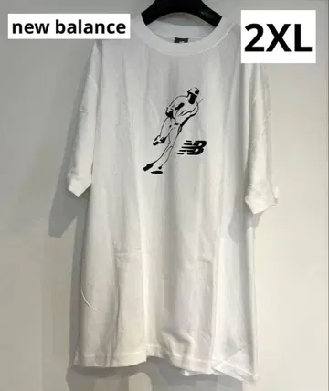 뉴발란스 T셔츠 반팔 셔츠 오타니 쇼헤이 MT43717 화이트