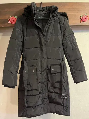 로렌 랄프 로렌 다운 자켓 블랙