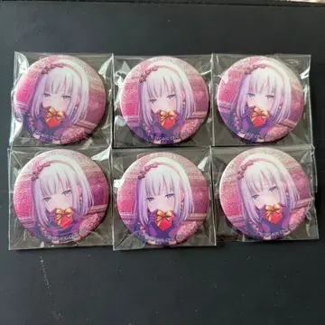 프로세카 요이사키 카나데 캔뱃지 6개 28C 글리터 발렌타인