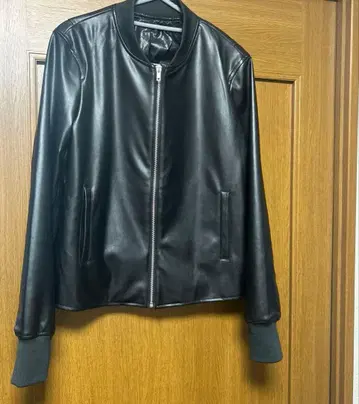 워크맨 여성용 라이더 자켓 인조 가죽 L