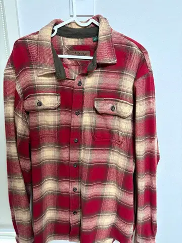 [ 90s 레어 ] ORVIS 플란넬 체크 셔츠