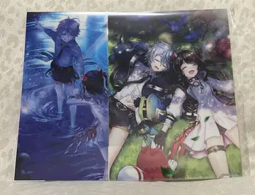 화이트 고양이 프로젝트 쿠로카 시로 클리어 포스터 D상 리모챌 복권