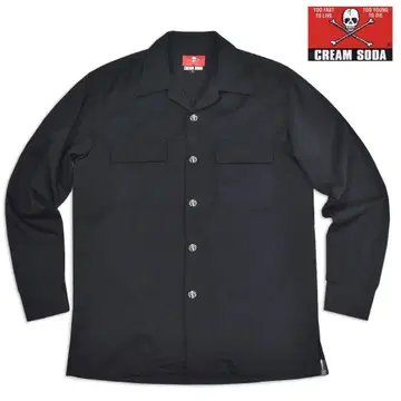 CREAM SODA/크림 소다 블랙 셔츠 [ 블랙/L ] 새상품급!