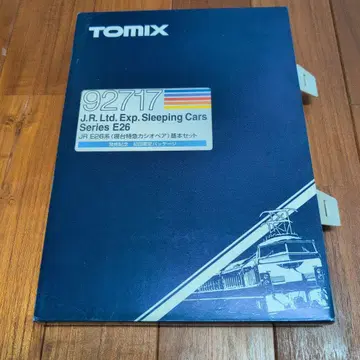 TOMIX E26계 침대차 세트 92717 발매 기념 최초 한정
