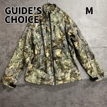 가이드 초이스 자켓 M 카모플라쥬 나무 패턴 헌팅 카모 [ 9766 ]