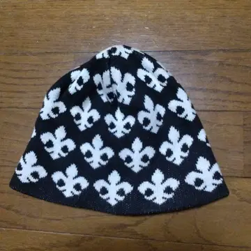 DragonAsh D.A.C.R.E.A.M. 플뢰르 드 리스 니트 모자