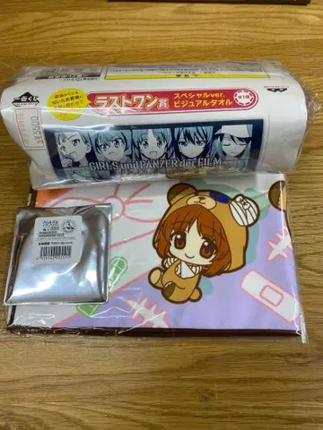 미개봉 걸즈 앤 판처 굿즈