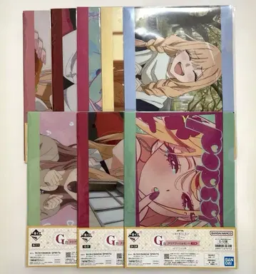 제일복권 그 비스크 돌은 사랑을 할 거야 G상 클리어 파일 세트 8종