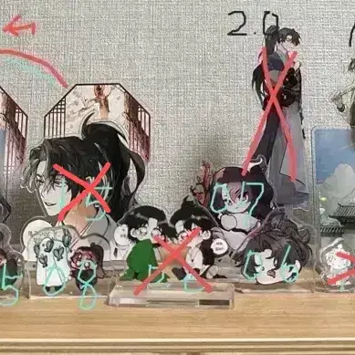 화산귀환 아크릴 굿즈 판매