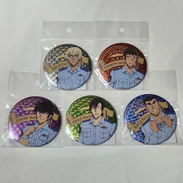 경찰학교조 홀로그램 캔뱃지 명탐정 코난 코난 플라자 할로윈의 신부