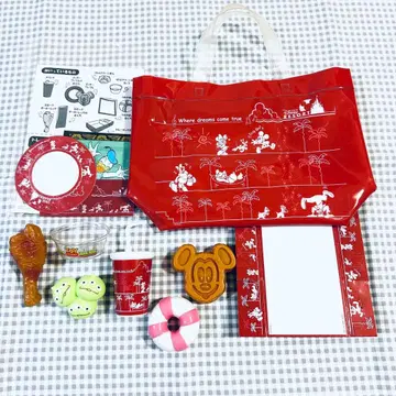 디즈니 공식 파크 푸드 소꿉놀이 세트 미니어처