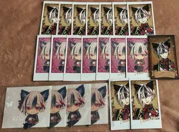 악마 집사와 검은 고양이 아쿠네코 난자 포토 클리어 카드 벨리안