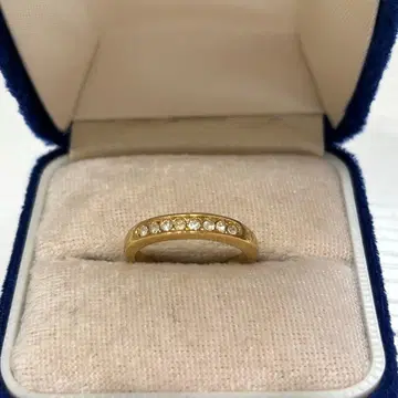 골드 컬러 스톤 반지 유품 정리 0410-4