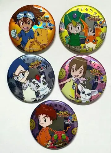 디지몬 어드벤처 나조토모 cafe 캔뱃지