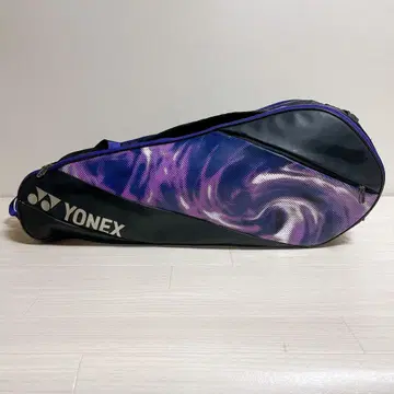 새상품급! YONEX 라켓백 블랙 보라색 대형