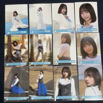 히나타자카46 브로마이드 컴프 클리프 행거 MV 의상 오노 마나미 12종
