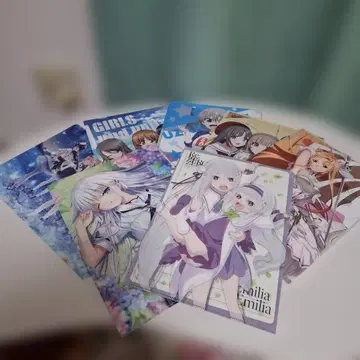 클리어 파일, 포스터, 책받침 묶음 판매 세트