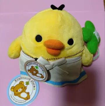 리락쿠마 스토어 한정판*모아모아 봉제 인형 키이로이토리*레어템