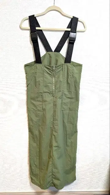 LOWRYS FARM 올리브 그린 살로펫 원피스 로리즈팜