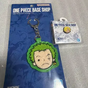 ONE PIECE BASE SHOP 조로 상디 키링 핀즈