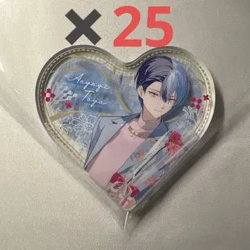 아오야기 토야 하트형 아크릴 블록 프로세카 4th 감사제 비바스 25개