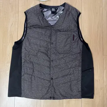 워크맨 다운 베스트 버튼 부착 히터 부착