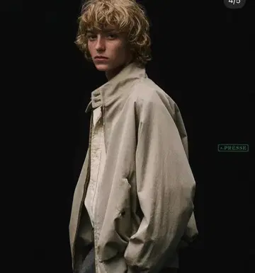 A.PRESSE 해링턴 자켓 다크 블루 블루종 2