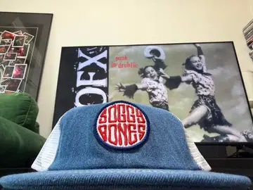 호주 SOGGYBONES 스케이트보드 메쉬 캡 데님