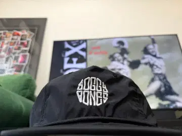 호주 SOGGYBONES 스케이트보드 나일론 캡 블랙