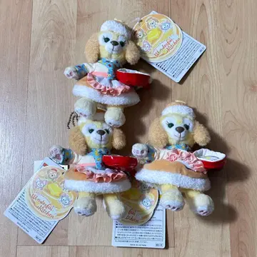 디즈니 더피 원더풀 주방 인형 배지 쿠키 3개