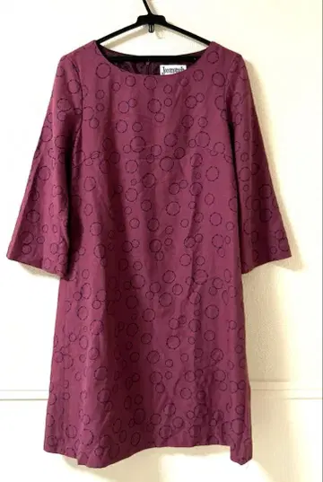 [ 미니멀리스트 처분 SALE ] 호코모모라 원피스 자수 사이즈 42