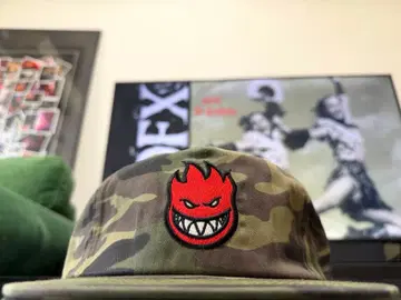 USA SPITFIRE 스피트파이어 스케이트보드 캡 카모플라쥬