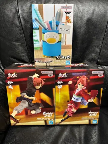 신극장판 은혼 요시와라 염상 카구라 카무이 피규어 엘리자베스 세트