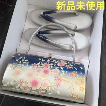 [새상품] 후리소데용 백 조리 세트 성인식 후리소데