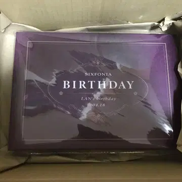 [미개봉 새상품] 시쿠포니 LAN 생일 기념 BOX세트