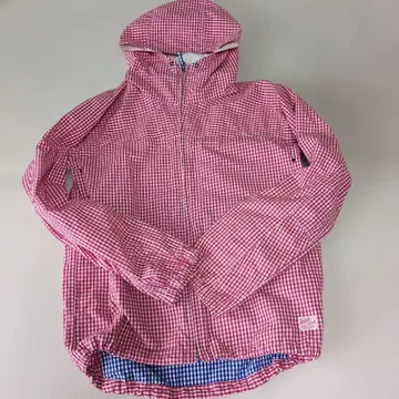 카이세이도 헤리티지 크래프트 후드 부착 점퍼 깅엄 체크