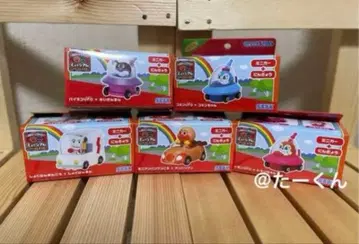 호빵맨 호빵맨 뮤지엄 Let's Go 미니카 5개