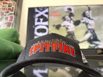 USA SPITFIRE 스피트파이어 스케이트보드 캡 블랙