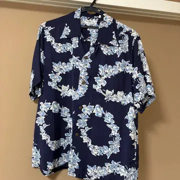 썬 서프 알로하 셔츠 플라워 서클