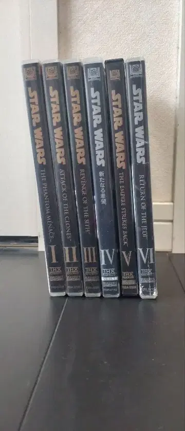 STAR WARS DVD 세트 전 6권