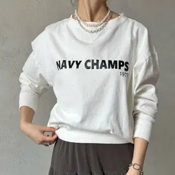 CAYN TOKYO 피그먼트 케미컬 맨투맨 롱 TEE doudou