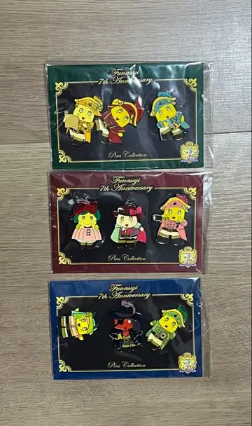 후낫시 핀 배지 컬렉션 3세트